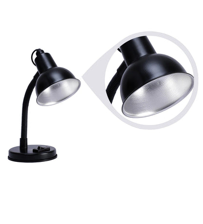 Black Aluminium Genevieve Table Lamp – Modern Designer Desk Lamp for Home & Office